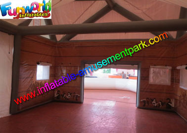 Waterproof Inflatable Bar Tent , House Inflatable Event Tent With Barrel