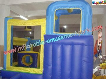 Popular Kids Mini Inflatable Nylon / PVC Bouncer Slide, Inflatable Bounce Houses For Commercial, Home Use